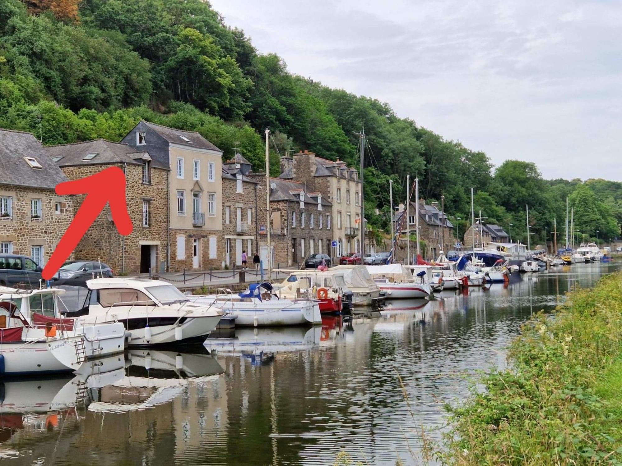 Apartamento Balade Sur Le Port Dinan Exterior foto